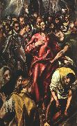 El Greco The Disrobing of Christ oil on canvas